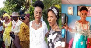 Nigerian lady shares wedding