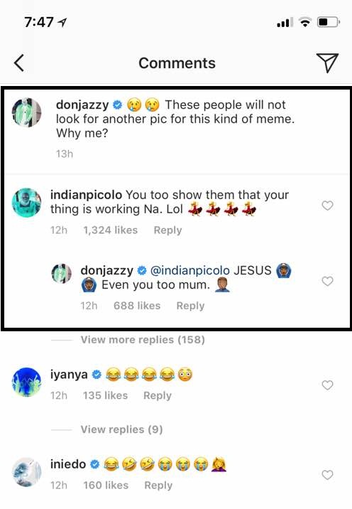  Don Jazzy teased