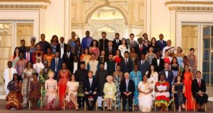 Three Nigerians receive