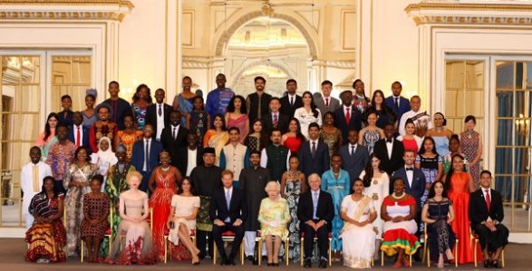 Three Nigerians receive