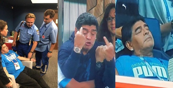 FIFA punishes Maradona