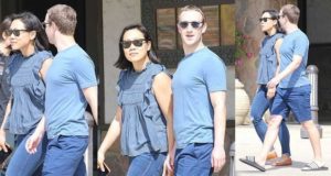 Mark Zuckerberg & wife