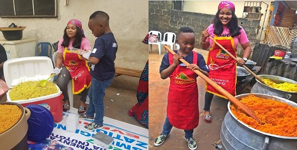 mercy Mercy Aigbe & son