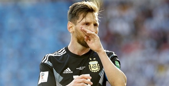 Messi missed penalty