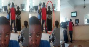 Nursing mother spotted