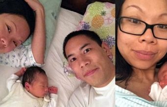 New mum reveals
