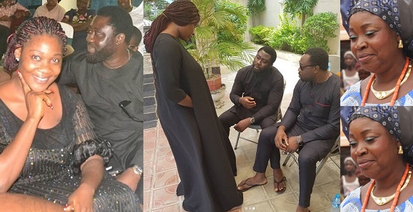 Mercy Johnson buries mother