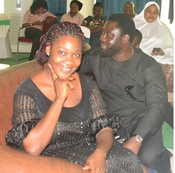 Mercy Johnson buries mother