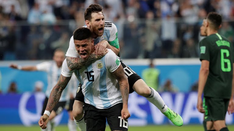 Argentina defeats Nigeria