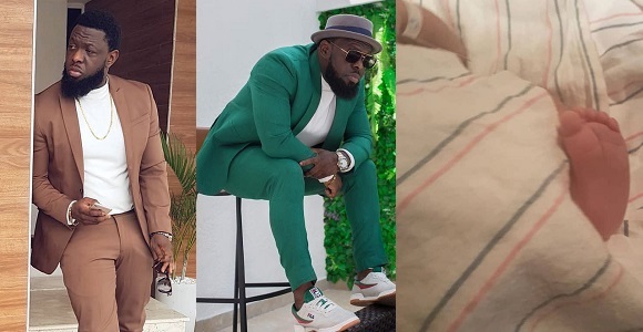 33351646_163309951188397_1265639571215876096_n Timaya welcomes son