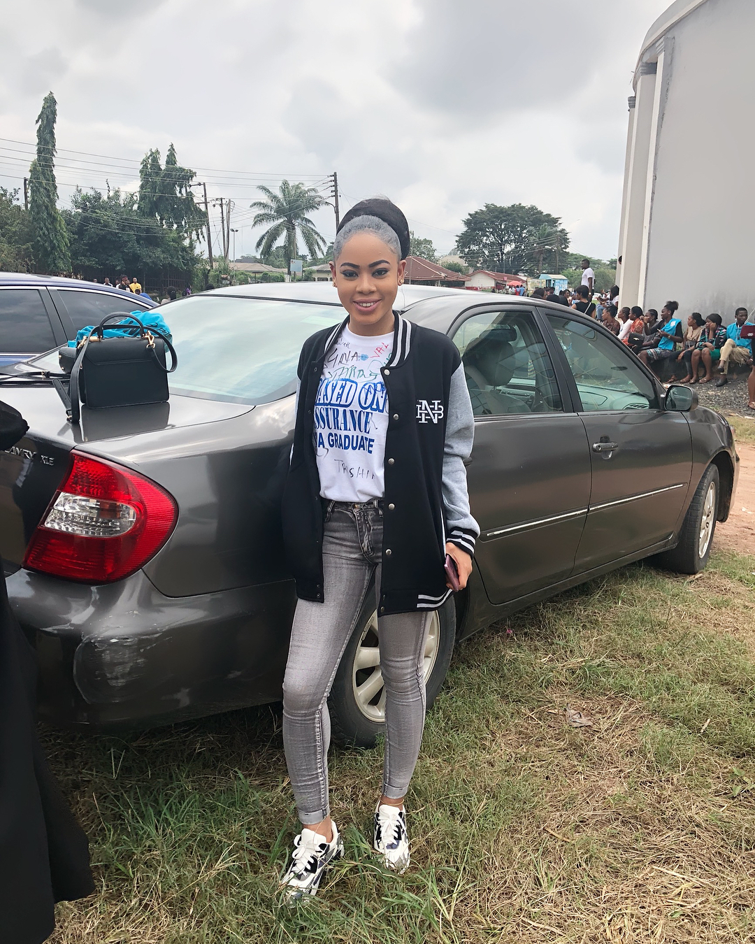 Nina celebrates graduation