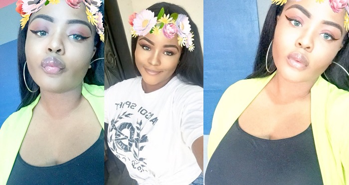 Nigeria lady brags about winning most kissable lips and most endowed at her school prom