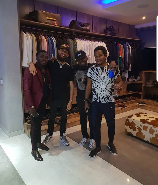 Paul Okoye's twins' first birthday