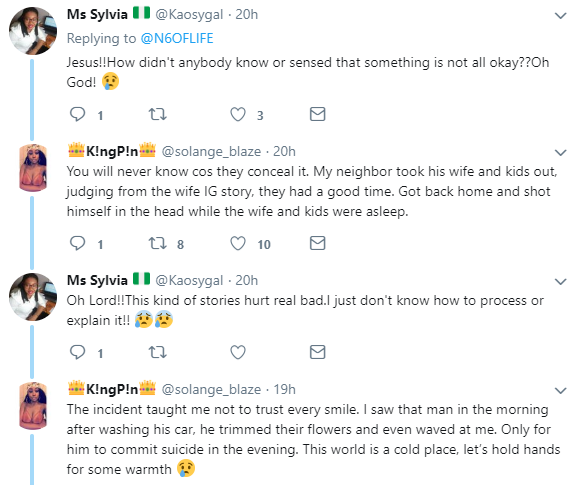 Nigerian lady commits suicide