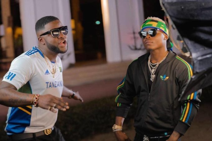 Skales ft Harmonize fire waist video