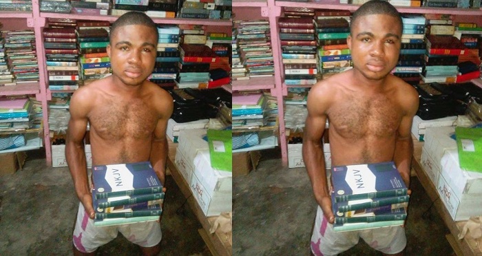 Young man beaten severely for stealing bibles in Anambra
