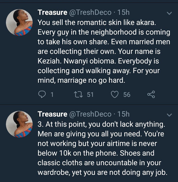 Nigerian lady stirs controversy