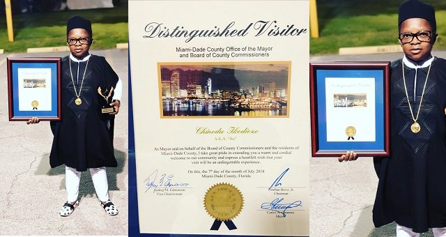 Chinedu Ikedieze honoured