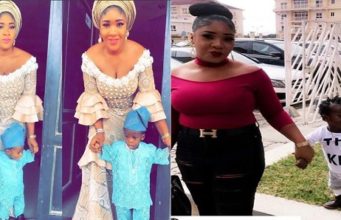 Ayomide Dawdu & baby daddy fight