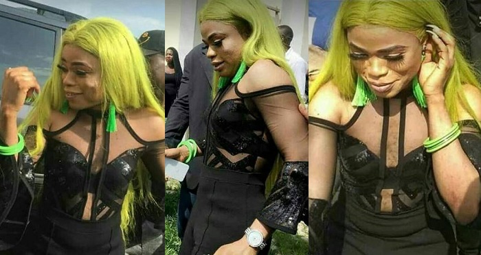Bobrisky’s real look exposed in unedited photos as he steps out for an event