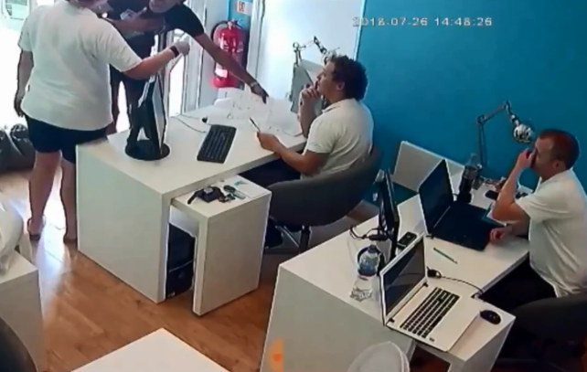 thief expertly steals