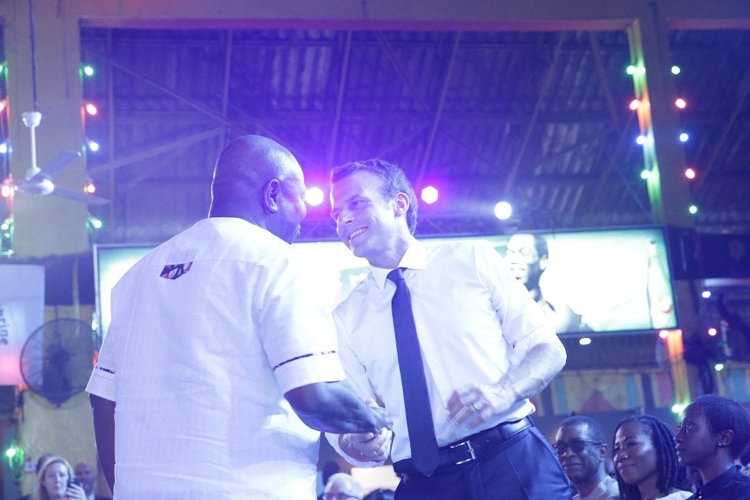 President Macron visit Lagos