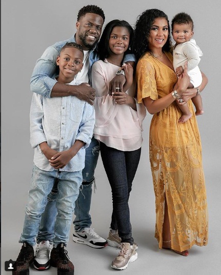 Kevin Hart Family