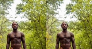 Artiste Lloyd goes nude