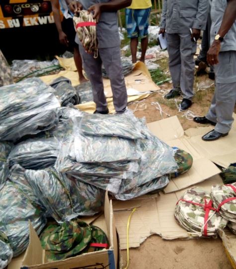 Nigerian customs intercepts
