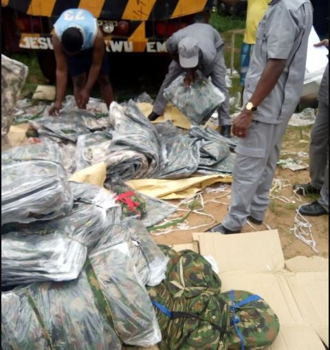 Nigerian customs intercepts