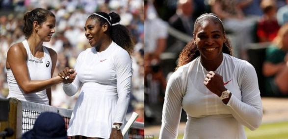 Serena Williams reaches
