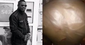 Nigerian Soldier flogs