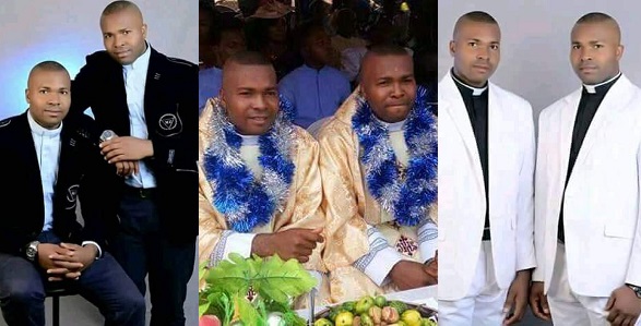 Image result for Identical twin brothers ordained Catholic priests in Imo State (Photos)
