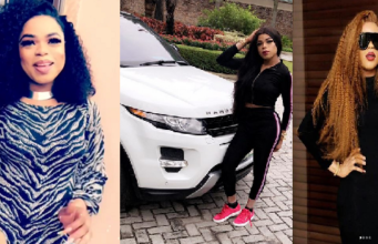 Bobrisky arrives london