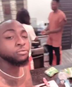 Davido Praises Girlfriend, Chioma After She Cooked For Him 