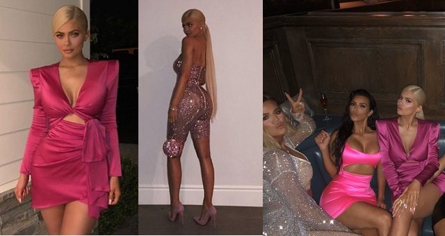 Kylie Jenner celebrates