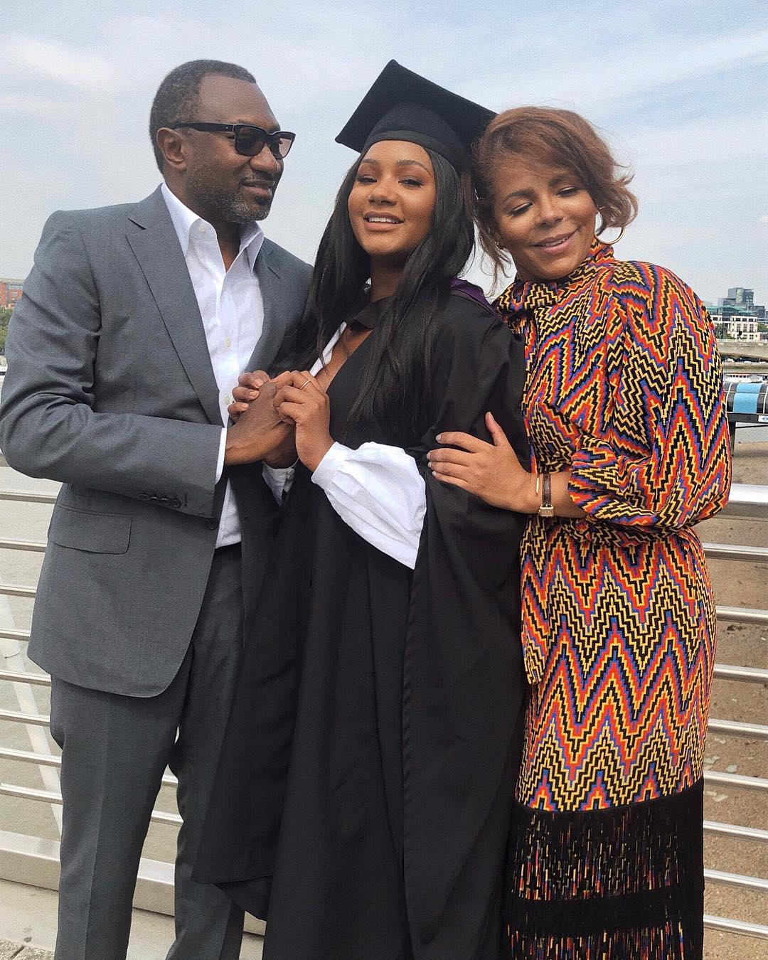 Temi Otedola graduates