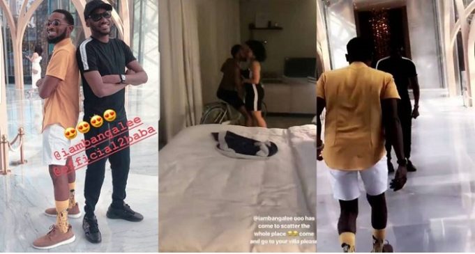 dbanj 2baba wives baecation