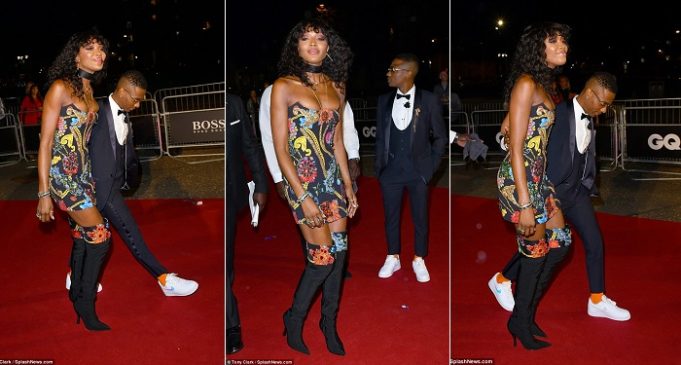 Wizkid Pictured Naomi Campbell