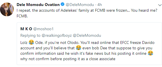 Dele Momodu confirms