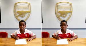 Arsenal Sign 9-Year-Old Nigerian Wonderkid
