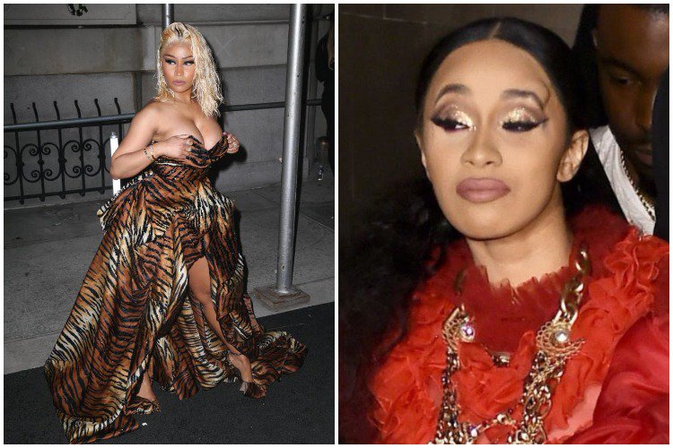 Cardi B fights Nicki minaj