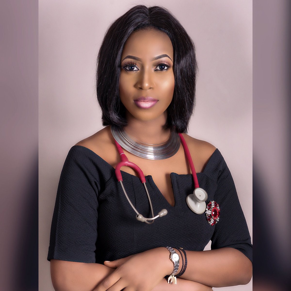 Beautiful Nigerian doctor