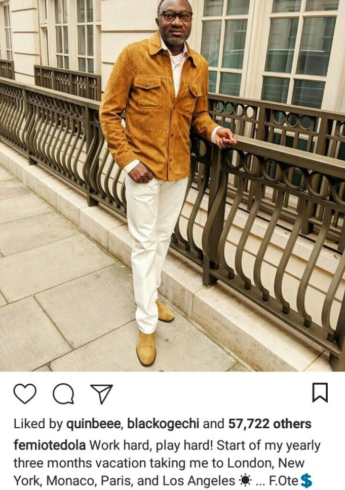 Instagram Beggars Slams Femi Otedola