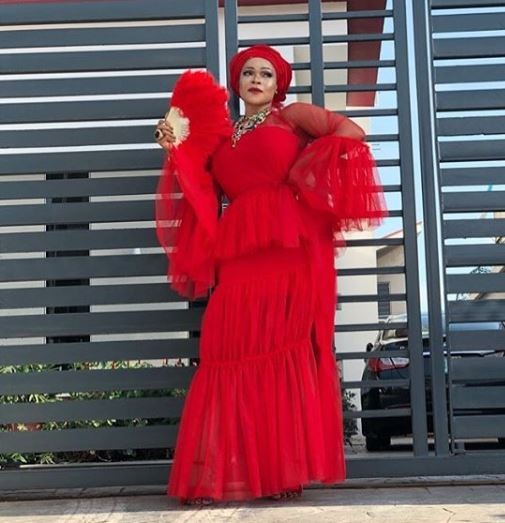 Lala Akindoju's traditional wedding