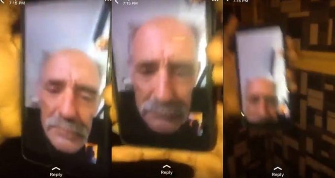 white man scamming video