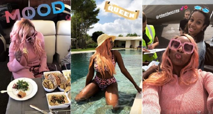 dj cuppy annual vacation