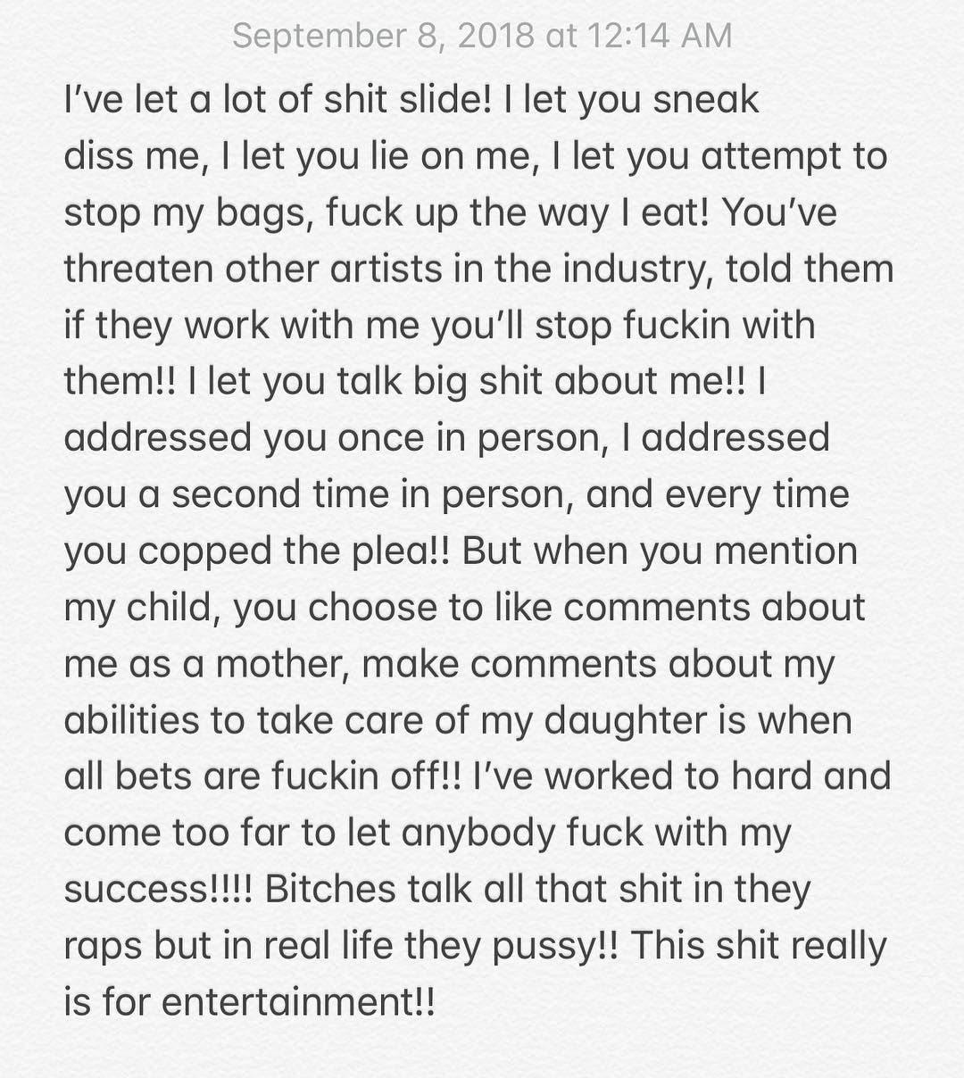 Cardi B fights Nicki minaj