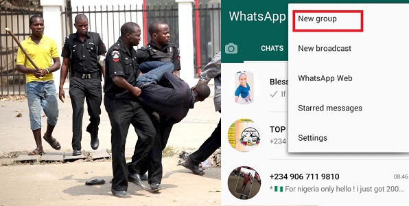 Police arrest WhatsApp group admin