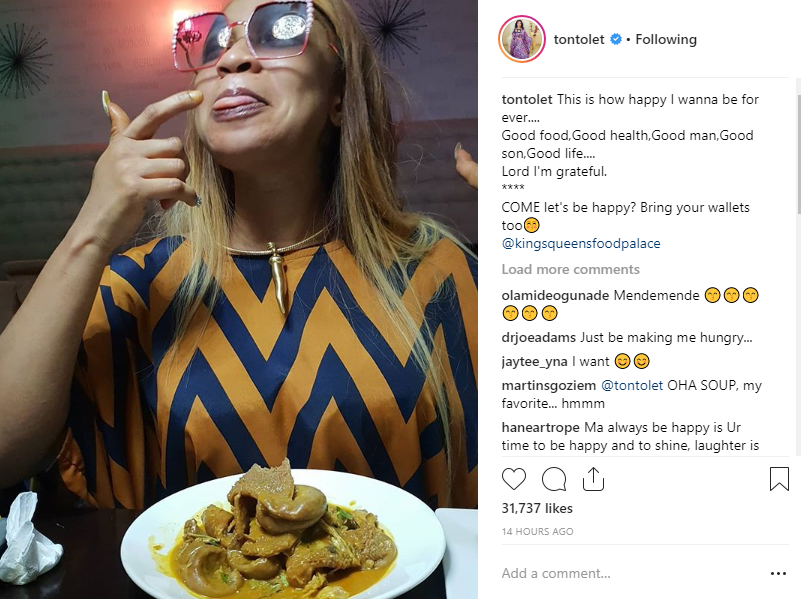 tonto dikeh true love